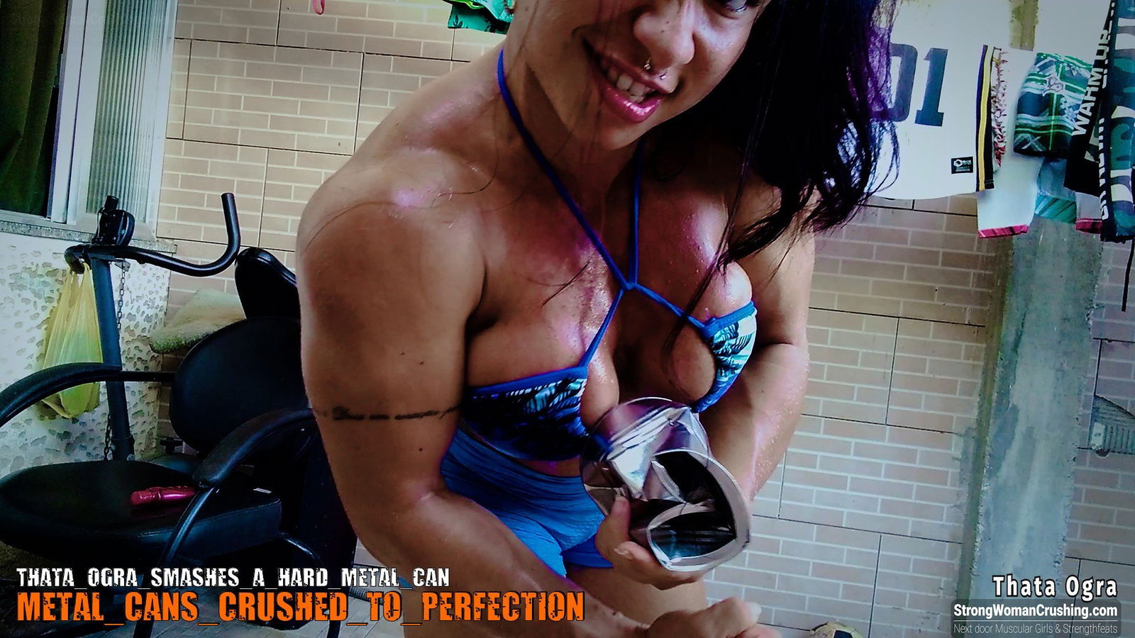 Photo by MusclegirlStrength with the username @MusclegirlStrength, who is a brand user,  December 4, 2023 at 3:22 AM and the text says '🔥 Join the ultimate muscle-loving community and witness Thata Ogra's jaw-dropping strength 
💪💥 Get your adrenaline pumping with a month membership starting at just $8.99! Dont miss out on this incredible opportunity to support and be inspired by..'