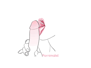 Photo by pornimalist with the username @pornimalist, who is a verified user,  January 28, 2023 at 6:56 AM. The post is about the topic Art Porn and the text says '#drawyou #pornimalist #illustration #couple #handjob #blowjob'