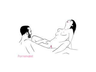 Photo by pornimalist with the username @pornimalist, who is a verified user,  March 14, 2022 at 7:45 PM. The post is about the topic Cartoons and the text says 'minimalist drawings maximalist desires

#drawyou #pornimalist #illustration #couple #tits #cowgirl #bouncing'