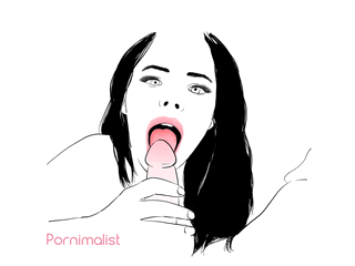 Photo by pornimalist with the username @pornimalist, who is a verified user,  November 9, 2021 at 12:46 PM. The post is about the topic Porn Comics and the text says 'minimalist drawings maximalist desires

#blowjob #handjob'