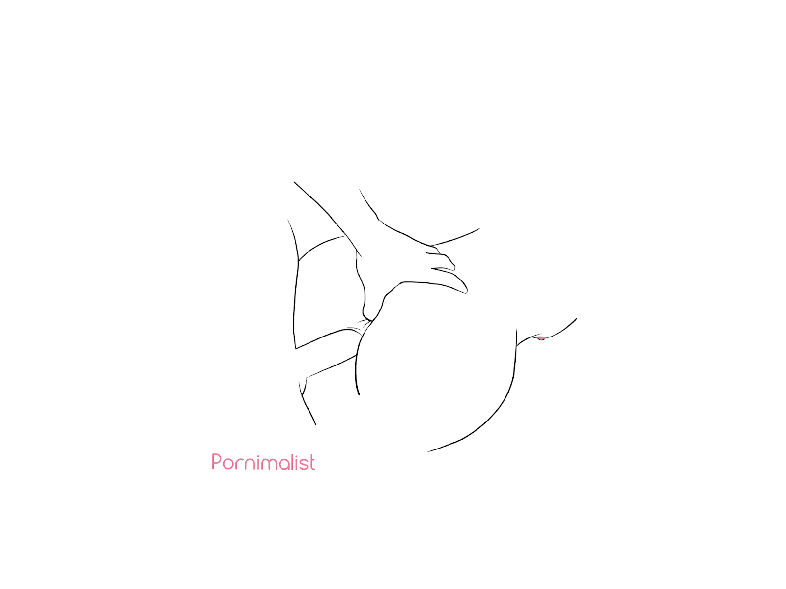 Photo by pornimalist with the username @pornimalist, who is a verified user,  September 10, 2020 at 7:24 AM. The post is about the topic Cartoon Drawing and the text says 'Pornimalist
Minimalist drawings Maximalist desires'
