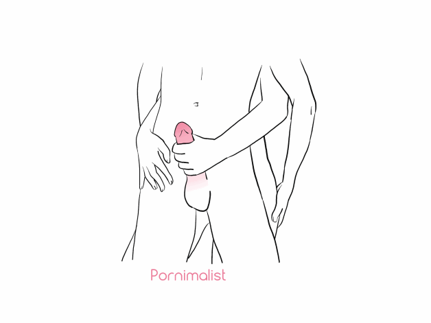 Photo by pornimalist with the username @pornimalist, who is a verified user,  April 28, 2022 at 9:52 PM. The post is about the topic Handjob and the text says 'minimalist drawings maximalist desires

#drawyou #pornimalist #illustration #couple #hug #handjob'