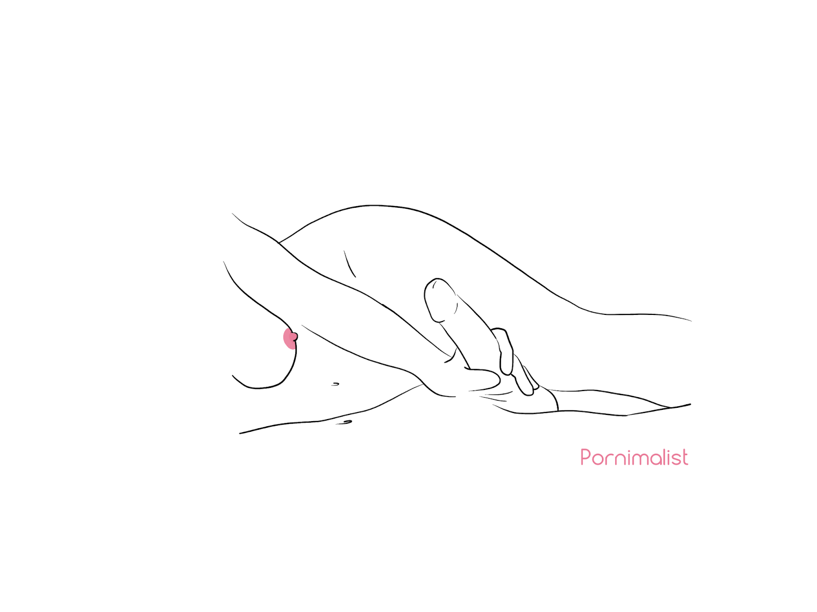 Photo by pornimalist with the username @pornimalist, who is a verified user,  September 13, 2020 at 6:30 AM. The post is about the topic Art-nude Illustrations and the text says 'Pornimalist
Minimalist drawings Maximalist desires

#handjob'