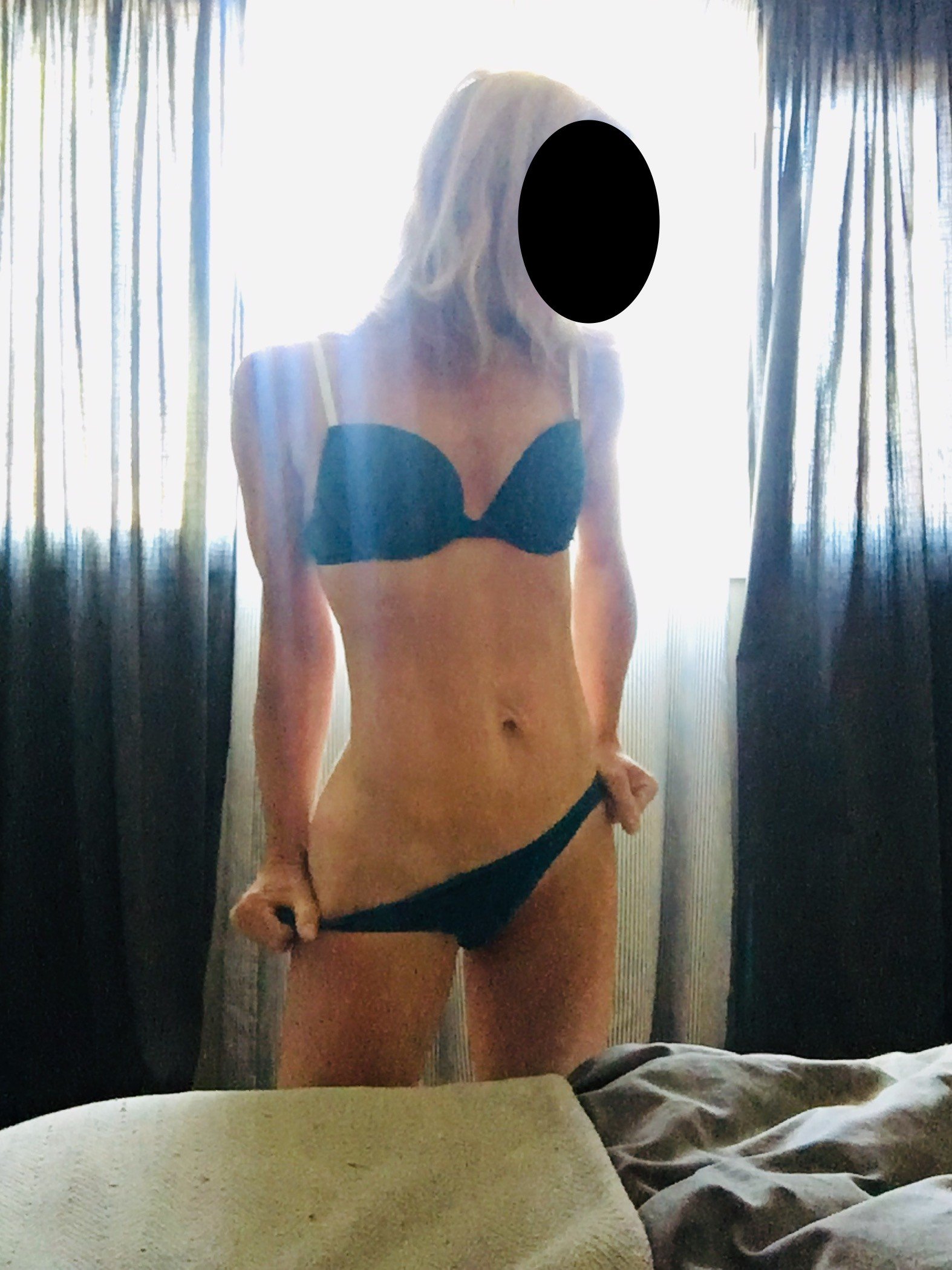 Photo by Canuckcouple with the username @Canuckcouple, who is a verified user,  November 12, 2020 at 4:58 PM. The post is about the topic MILF and the text says 'black bra and panties'