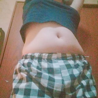 Album by Slutty Pet RedHead with the username @MonstergirlGF,  September 15, 2020 at 9:36 AM. The post is about the topic Teen and the text says 'Do you like my tummy? 💘'