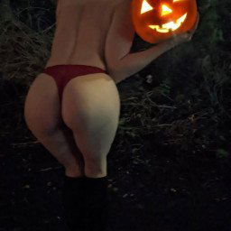 Photo by Redhead-lover with the username @Redhead-lover, who is a verified user,  October 22, 2022 at 11:34 AM. The post is about the topic Flashers and Public Nudes and the text says 'Trick or treat? ??

Follow my Free OF for more! https://onlyfans.com/redhead-lover'