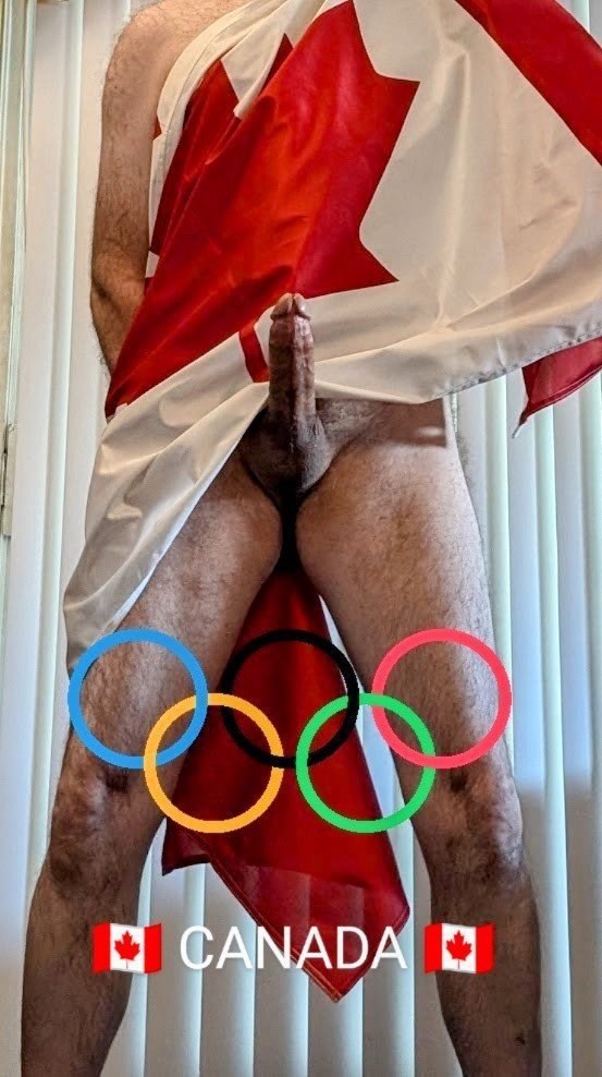 Photo by Cautious Curious with the username @CautiousCurious, who is a verified user,  July 29, 2024 at 6:07 PM. The post is about the topic Cut cocks and the text says 'Cheering on Team Canada in the Olympics.
#me #cock #hardcock #erection #balls #hairy #Canada #cautiouscurious'