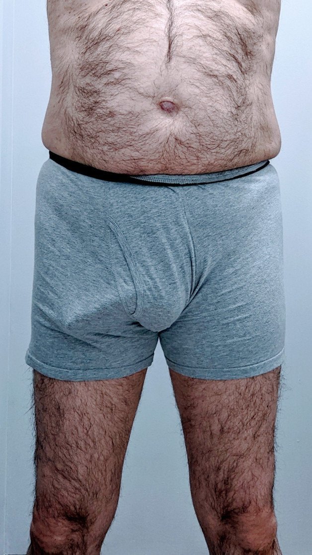 Photo by Cautious Curious with the username @CautiousCurious, who is a verified user,  December 10, 2022 at 11:08 PM. The post is about the topic Gay Underwear and the text says 'Bulging in my boxer briefs.
#me #cock #hairy #bulge #underwear #boxers #boxerbriefs #cautiouscurious'