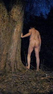 Photo by Cautious Curious with the username @CautiousCurious, who is a verified user,  April 14, 2023 at 5:14 AM. The post is about the topic Male life outdoors and the text says 'Taking a naked walk at midnight in the woods.
#me #ass #hairy #outdoors #outside #exhibitionism #cautiouscurious'