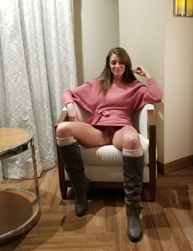 Photo by SoccerMom88 with the username @SoccerMom88, who is a star user,  September 14, 2021 at 1:43 AM. The post is about the topic Slutty clothed girls and the text says 'night at the casino for my anniversary! oops did i forget to put on a thong?  lol 🤣'