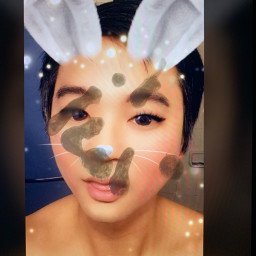 Photo by uonmiface with the username @uonmiface,  June 15, 2021 at 9:34 AM. The post is about the topic Cum tributes and the text says 'A covered @AsianBabeBritt'