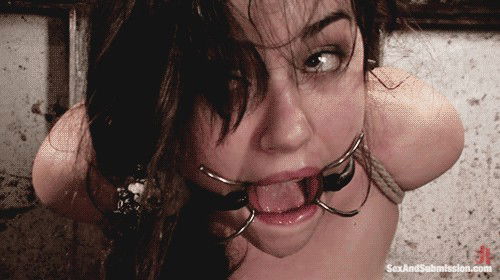 Bondage wet panties ball sucking