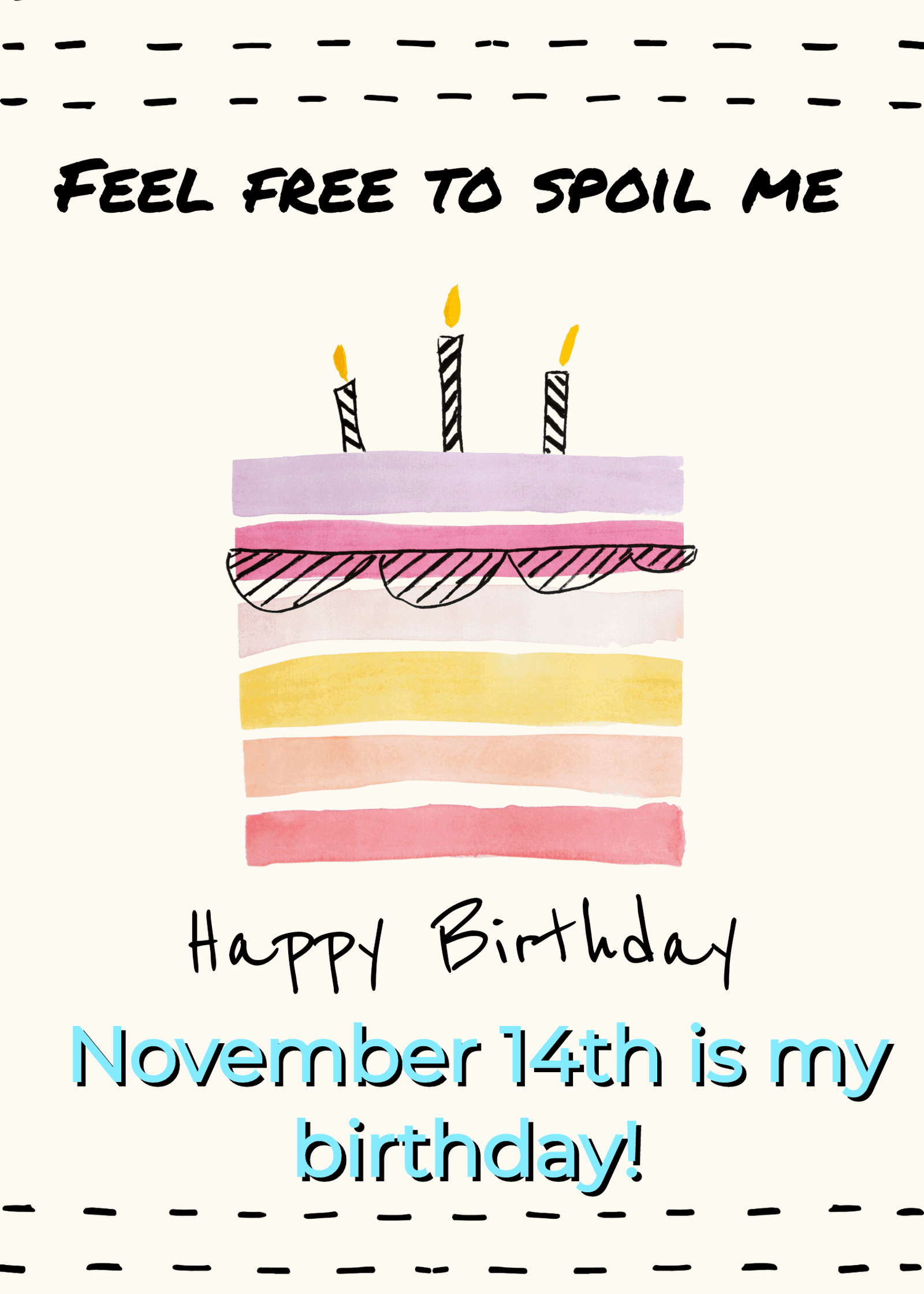 Photo by SpicedEnterprise with the username @spicesophia, who is a star user,  November 3, 2023 at 5:04 AM and the text says 'It's my birthday month!! 12 days and counting! Let's have a bunch of fun this month!!

My wishlist: https://www.amazon.com/hz/wishlist/ls/3PDSEUO1GEXC1?ref_=wl_share

My links: https://click.xpurity.co/9aaucw0kv3'