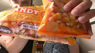 Photo by SpicedEnterprise with the username @spicesophia, who is a star user,  October 30, 2024 at 6:35 PM and the text says 'Have you seen our candy corn taste test? https://rumble.com/v5k4ujo-candy-corn-snacks-taste-test.html'