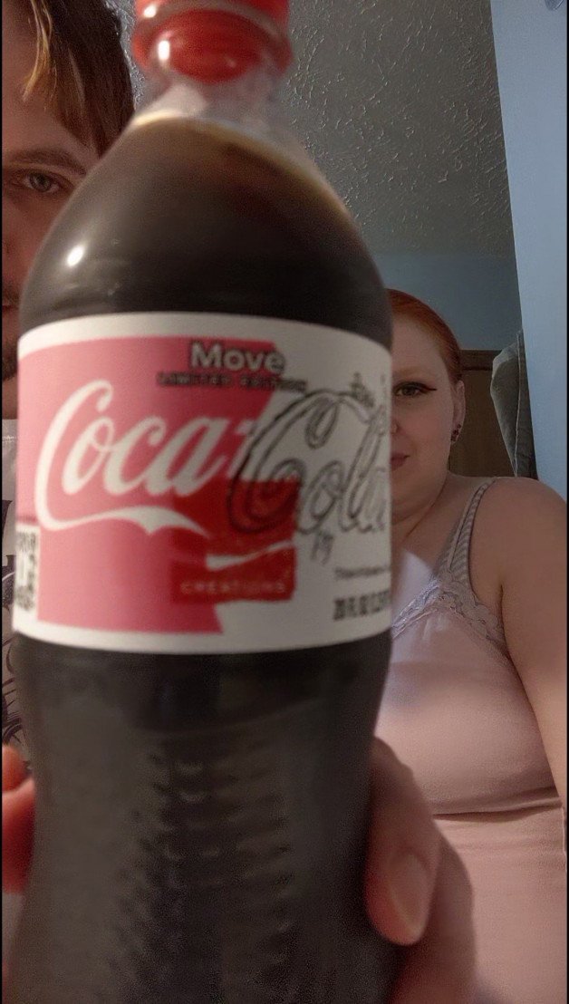Photo by SpicedEnterprise with the username @spicesophia, who is a star user,  March 7, 2023 at 7:37 PM and the text says 'New coke #move taste test https://www.tiktok.com/t/ZTRWCsqwQ/'