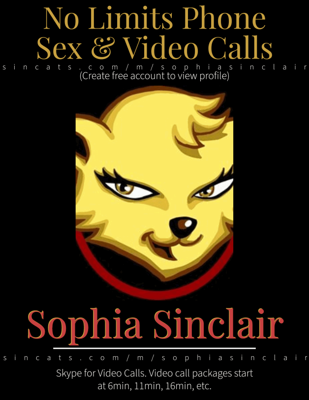 Photo by SpicedEnterprise with the username @spicesophia, who is a star user,  April 19, 2023 at 5:38 PM. The post is about the topic SinCats and the text says 'Chat with me on #SinCats ! Phone sex and video calls that are #NoLimits ;) - https://sincats.com/profile/model/2/10928/Sophia_Sinclair

#sellingcontent'