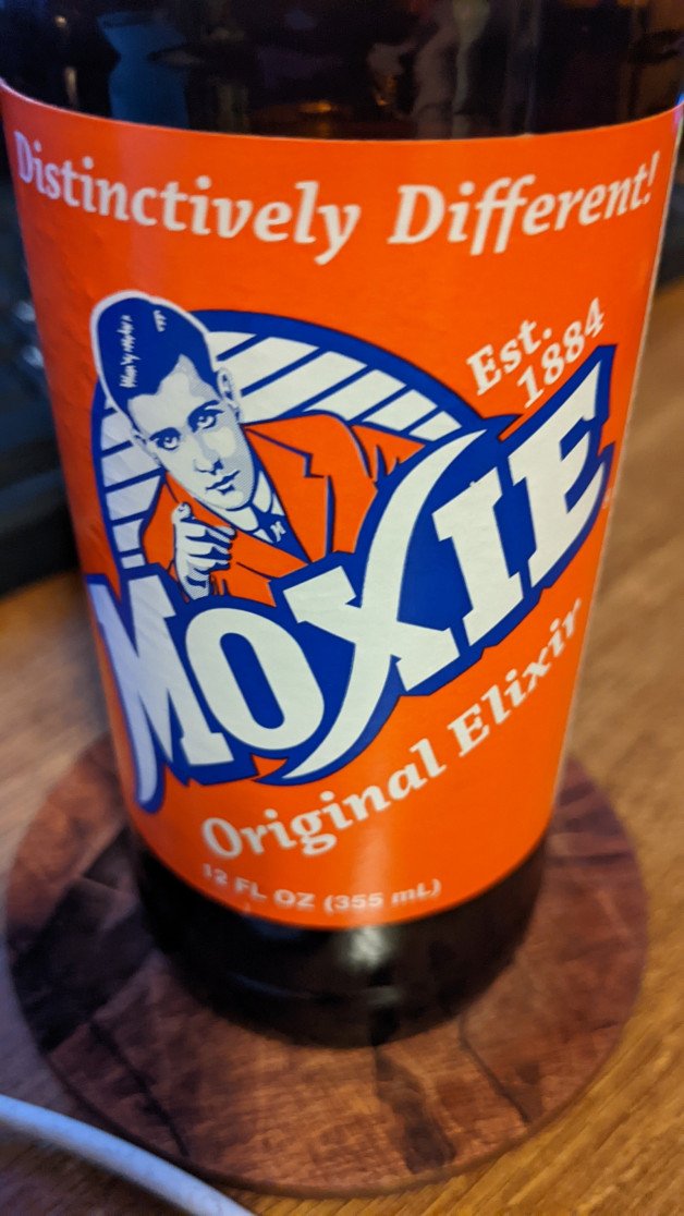 Photo by SpicedEnterprise with the username @spicesophia, who is a star user,  January 24, 2023 at 7:16 PM and the text says 'New TikTok: old school moxie cola taste test https://www.tiktok.com/t/ZTRpTXSFm/'