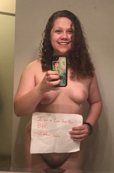 Photo by Cum slut Ireland with the username @Ireland-Grace,  October 1, 2020 at 7:18 PM. The post is about the topic BBC Art and the text says 'Expose this little cum slut from Iowa. 
#ireland_grace #cheatinggf #dontpullout #cumwhore #cumslut #bbcslut #slutlife #smallboobs #pawg #pawglife #miss_piggy #fucktoy #breedme #breeder #hucow #chubby #daddyswhore #queen_of_spades #creampie #exposeme'