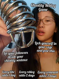 Shared Photo by Jtr1216 with the username @Jtr1216, who is a verified user,  March 30, 2024 at 11:13 PM and the text says 'I am in chastity but would like to know how long i should saty in for??'