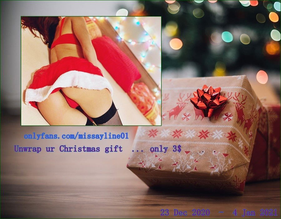 Watch the Photo by missayline01 with the username @missayline01, who is a star user, posted on December 24, 2020. The post is about the topic OnlyFans. and the text says 'onlyfans.com/missayline01 - Holiday Sale! 70% DISCOUNT on regular subscription! Thanks a lot for your continued support! Hope you will make all your dreams come true in the New Year!'