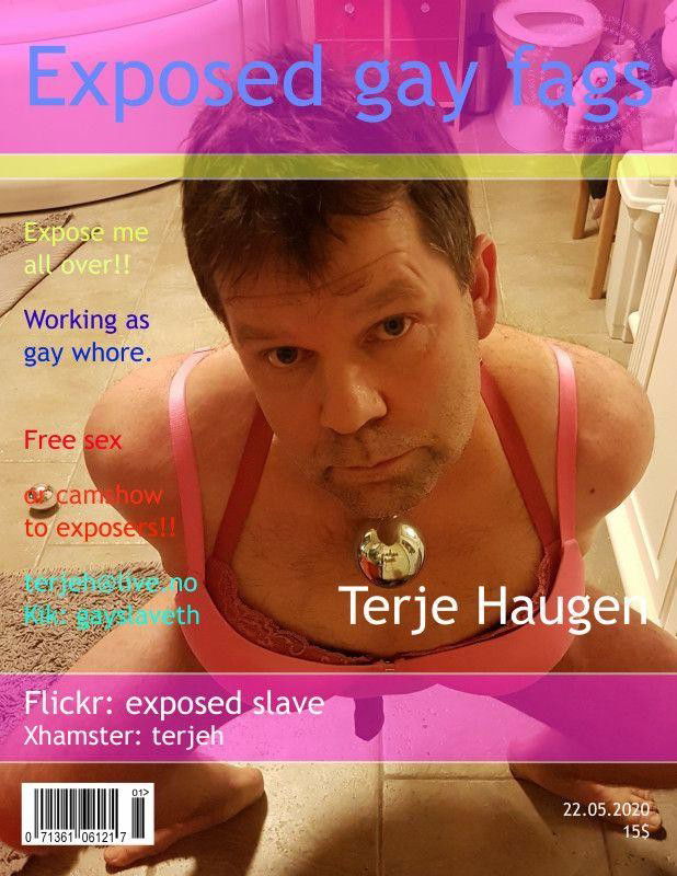 Photo by terjehaugen13 with the username @terjehaugen13,  October 13, 2020 at 5:18 PM. The post is about the topic exposure faggot and the text says 'Terje Haugen is a Norway queer sissy faggot needs hard exposure and hard degradation let him know you see his exposure to him : 
Terje Haugen 6640 Kvanne terjeh@live.no'