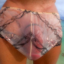 Photo by pantyexpose with the username @pantyexpose,  December 13, 2023 at 1:26 PM. The post is about the topic Beach panties