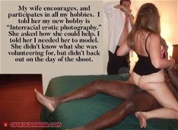 Photo by Cuckold Mania with the username @cuckoldmania,  May 30, 2021 at 7:51 AM. The post is about the topic BBC Cuckold and the text says 'My wife encourages, and participates in all my hobbies. I told her my new hobby is “Interracial erotic photography”. She aksed how she could help. I told her I needed her to model. She didn’t know what she was volunteering for, but didn’t back out on the..'