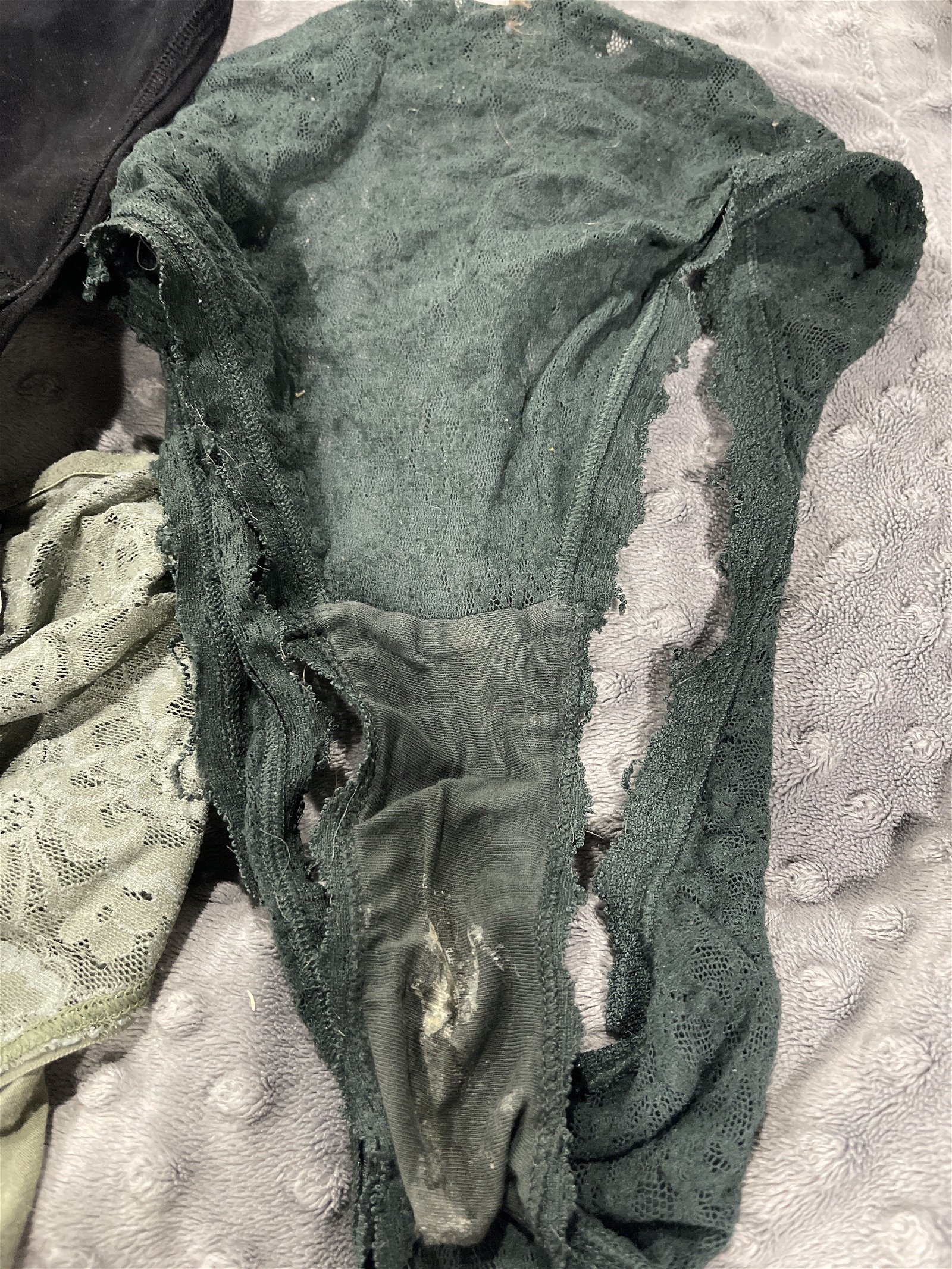 Photo by Blacksugar1994 with the username @Blacksugar1994,  July 5, 2022 at 1:11 PM. The post is about the topic Wet dirty panties/grool pussy and the text says 'What a haul of stolen dirty panties over the 4th of July from my sister in law 🤤'