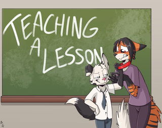 Photo by strangeuploads with the username @strangeuploads,  November 19, 2020 at 7:44 PM. The post is about the topic Porn Comics and the text says '[FUF] TEACHING A LESSON

Language: English
File Size: 13.00 MB
Length: 8 pages

Download Links: see prev post'