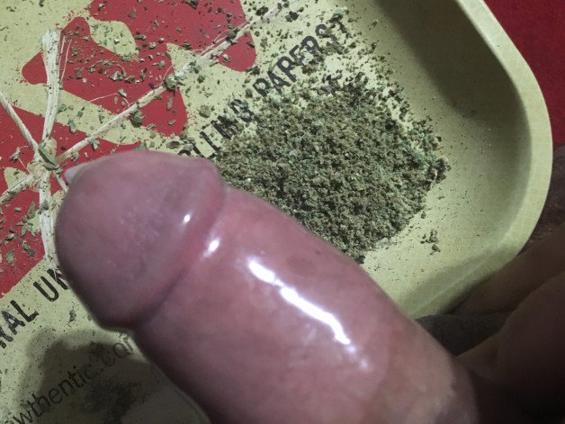 Photo by StonedStroker with the username @StonedStroker, who is a star user,  April 20, 2021 at 5:01 PM. The post is about the topic Weed & Stoned Sex and the text says 'happy 420'