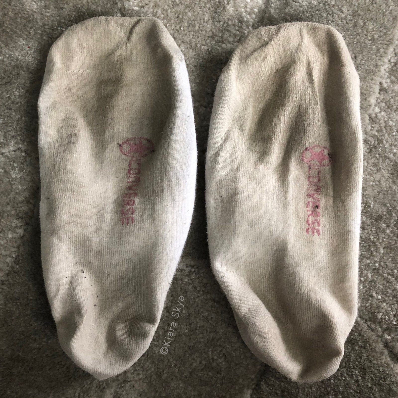 Photo by Kiara Skye with the username @KiaraSkye, who is a star user,  April 20, 2019 at 1:18 AM. The post is about the topic Foot Fetish and the text says '🧦 Worn Socks Auction! 💵

#bid here- 🧦 Worn Socks Auction! 💵

#bid here- http://www.ebanned.net/cgi-bin/auction/auction.cgi?category=wclothing23&item=1556322744

#footfetish #smellyfeet #stinkyfeet #wornsocks #whitesocka #dirtysocks #feet #smallfeet'