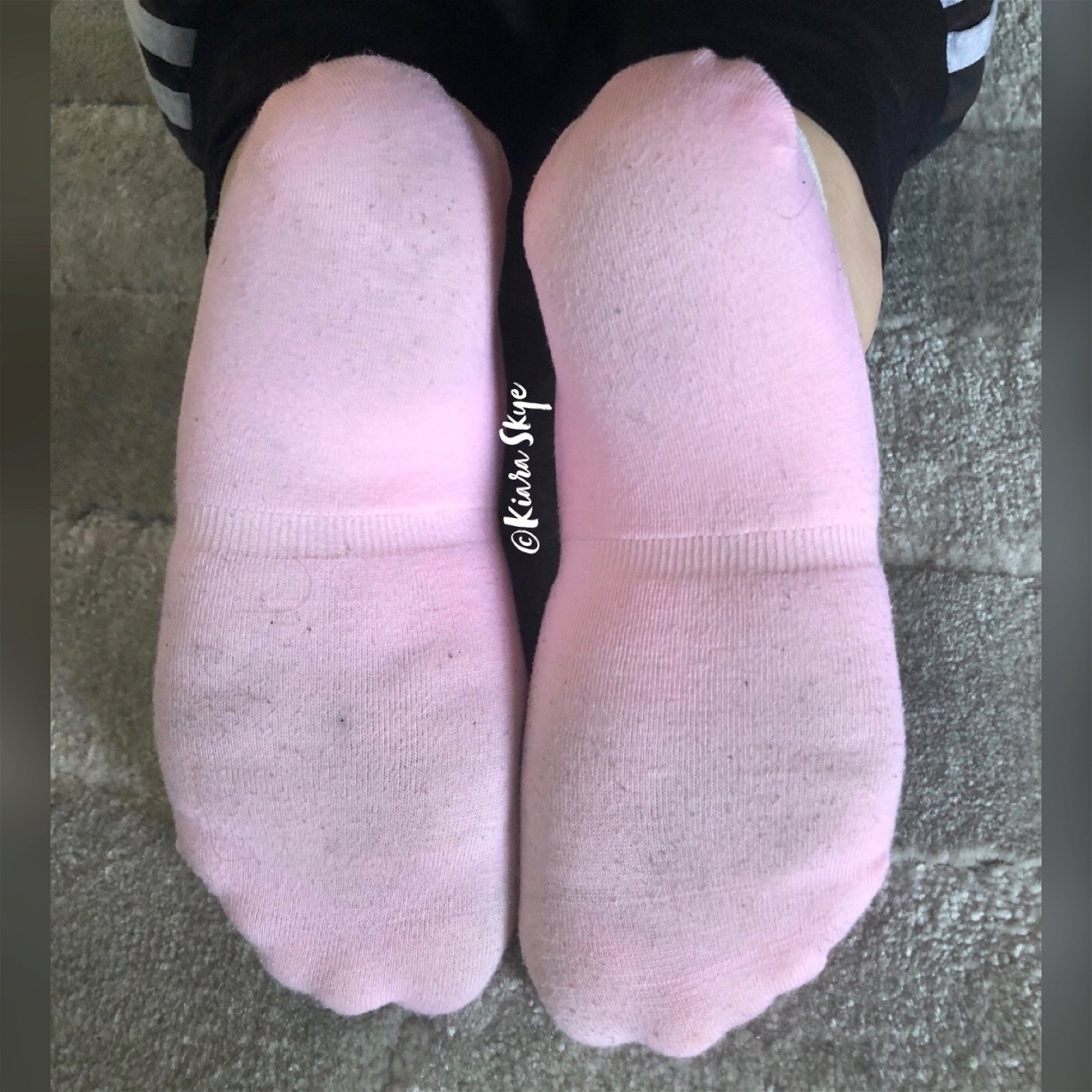 Watch the Photo by Kiara Skye with the username @KiaraSkye, who is a star user, posted on April 5, 2019. The post is about the topic Hot Girls in Socks. and the text says '🧦Pink #stinky #smelly #peds! #Sock lovers!.. you can bid on these dirty #wornsocks today! 💕 #feet #footfetish #smallfeet

🔗Link: http://www.ebanned.net/cgi-bin/auction/auction.cgi?category=wclothing23&item=1554847877'