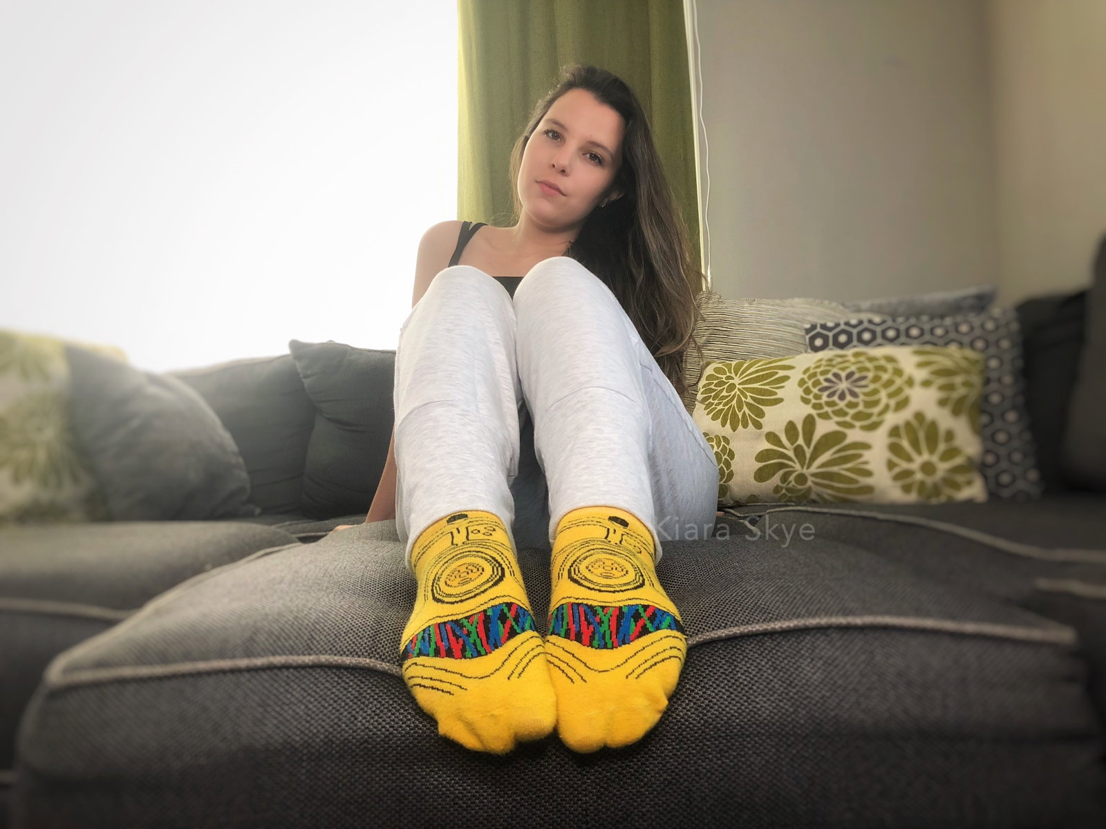 Watch the Photo by Kiara Skye with the username @KiaraSkye, who is a star user, posted on May 4, 2020. The post is about the topic Hot Girls in Socks. and the text says '🎬 Happy Star Wars Day nerds! 🦶 

🧦https://onlyfans.com/kiaraskye

🌑(Mega 60+ set of me with these C3PO socks is going on my fan site! PLUS a special guest later!) 

#starwars #c3pO #socks #maythe4thbewithyou #brunette #smallfeet #smellysocks..'