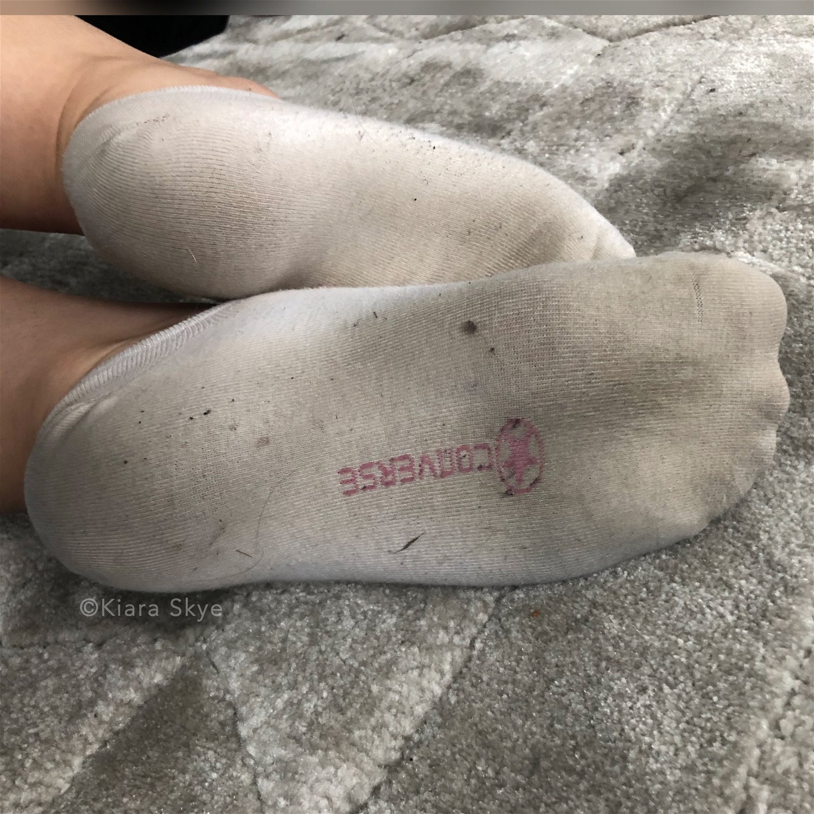 Shared Photo by Kiara Skye with the username @KiaraSkye, who is a star user,  April 23, 2019 at 8:02 AM. The post is about the topic Foot Worship and the text says 'nice nice i like'