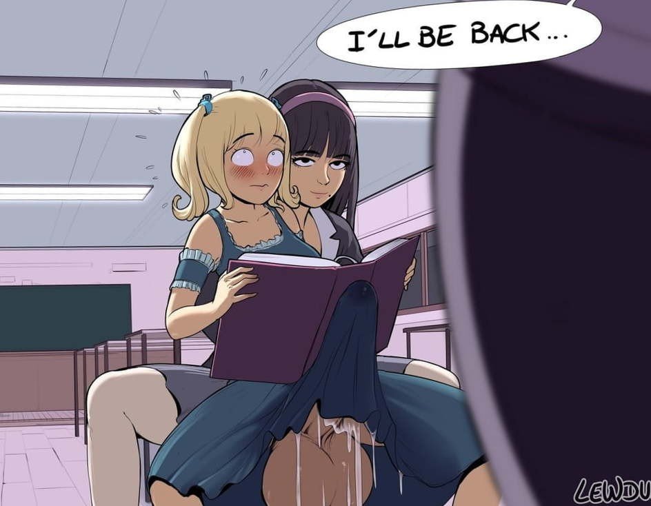 Photo by TXDude with the username @TXDude,  November 2, 2020 at 10:13 PM. The post is about the topic Toon Futa or Strap On and the text says 'Futa in class... #toon #futa #dickgirls'