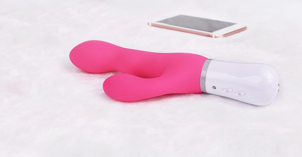 Photo by SugarCribs with the username @sugarcribs, who is a brand user,  November 4, 2020 at 6:52 AM and the text says 'Meet Nora, the original Bluetooth rabbit vibrator, designed to pleasure your G-Spot. 😉 
https://www.lovense.com/r/yknbs9'