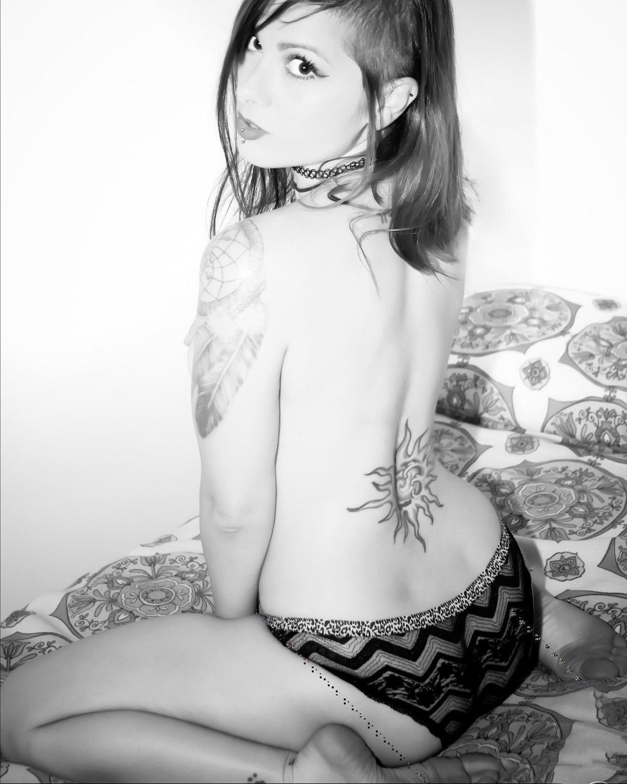 Photo by NightwishNymph with the username @nightwishnymph, who is a star user,  October 31, 2020 at 2:44 PM. The post is about the topic Ass and the text says '🔥 [ #lilyqrush #ass #back #tattooed #alternativemodel #eroticartist #fetish ]'