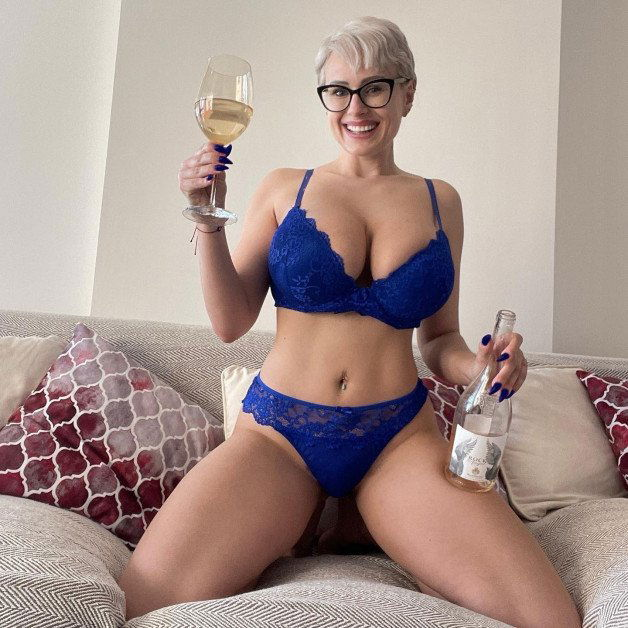Photo by Secret Friends with the username @secretfriends, who is a brand user,  May 3, 2022 at 4:53 PM. The post is about the topic SecretFriends and the text says '#AngelWicky #Boobs #Lingerie #Pornstar #Blonde #Busty #Curvy #Euro'