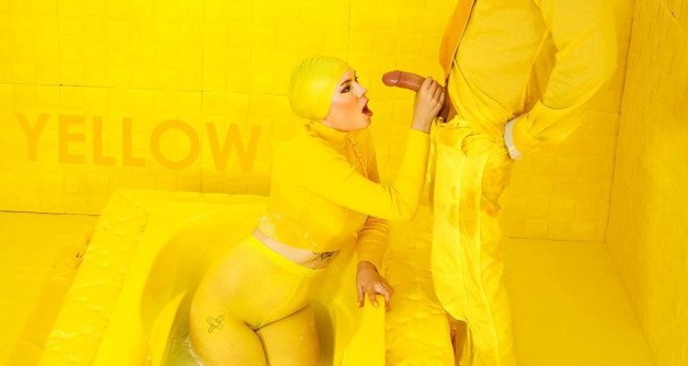 Photo by Secret Friends with the username @secretfriends, who is a brand user,  November 2, 2021 at 12:11 PM. The post is about the topic Kinky Couples and the text says 'Coming This Friday, First Color Scene at ADULTPRIME.COM

ENJOY!!
#Yellow'