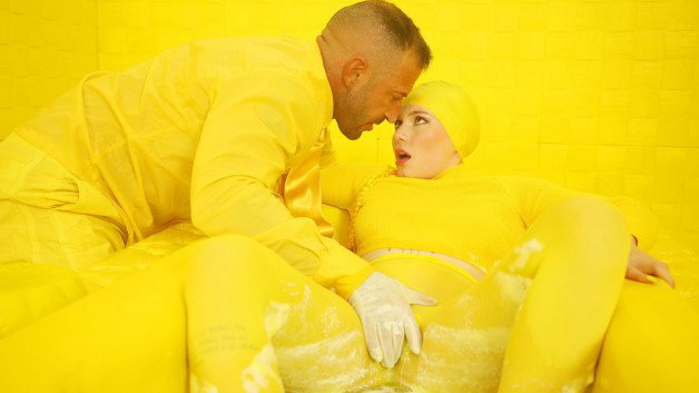 Photo by Secret Friends with the username @secretfriends, who is a brand user,  November 2, 2021 at 12:11 PM. The post is about the topic Kinky Couples and the text says 'Coming This Friday, First Color Scene at ADULTPRIME.COM

ENJOY!!
#Yellow'