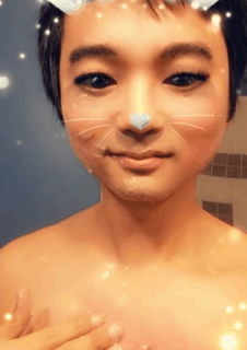 Photo by AsianBabeBritt with the username @AsianBabeBritt, who is a verified user,  February 22, 2019 at 12:04 AM. The post is about the topic Cum Sluts and the text says '#me #cumslut #cum #bodywriting #gif #amateur #real #AsianBabeBritt'