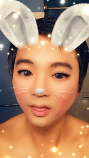 Photo by AsianBabeBritt with the username @AsianBabeBritt, who is a verified user,  May 12, 2021 at 7:33 PM and the text says 'Cum over my face, please?'