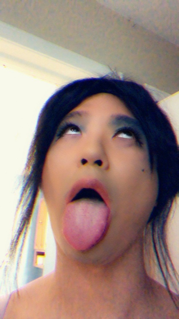 Photo by AsianBabeBritt with the username @AsianBabeBritt, who is a verified user,  June 28, 2021 at 1:17 PM. The post is about the topic ahegao
