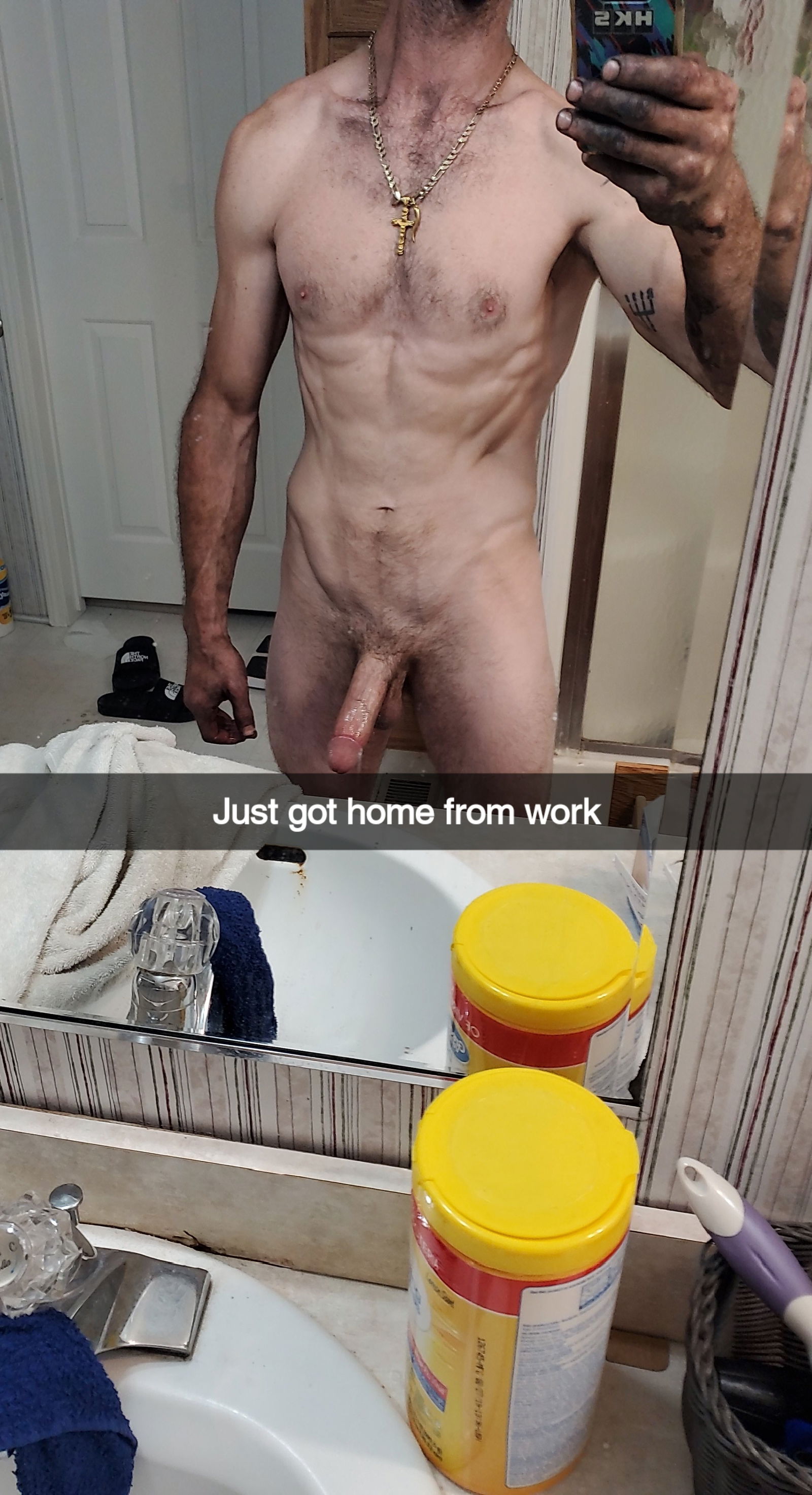 Album by vdub8174 with the username @vdub8174,  December 7, 2020 at 2:26 AM. The post is about the topic Young is fun and the text says 'Shower time, Anyone wanna join me?.'