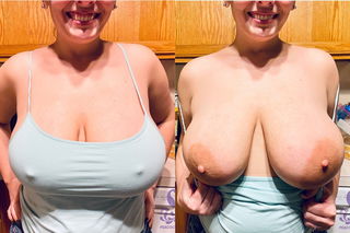 Photo by PeacockCouple with the username @PeacockCouple, who is a star user,  August 22, 2023 at 10:06 AM and the text says 'Happy #TittyTuesday!'