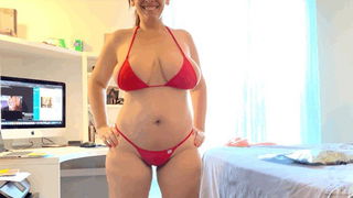 Photo by PeacockCouple with the username @PeacockCouple, who is a star user,  February 17, 2021 at 12:27 PM. The post is about the topic Microkinis and the text says 'Watch me try on two new micro bikinis today @ 11:30 AM EST!!!'