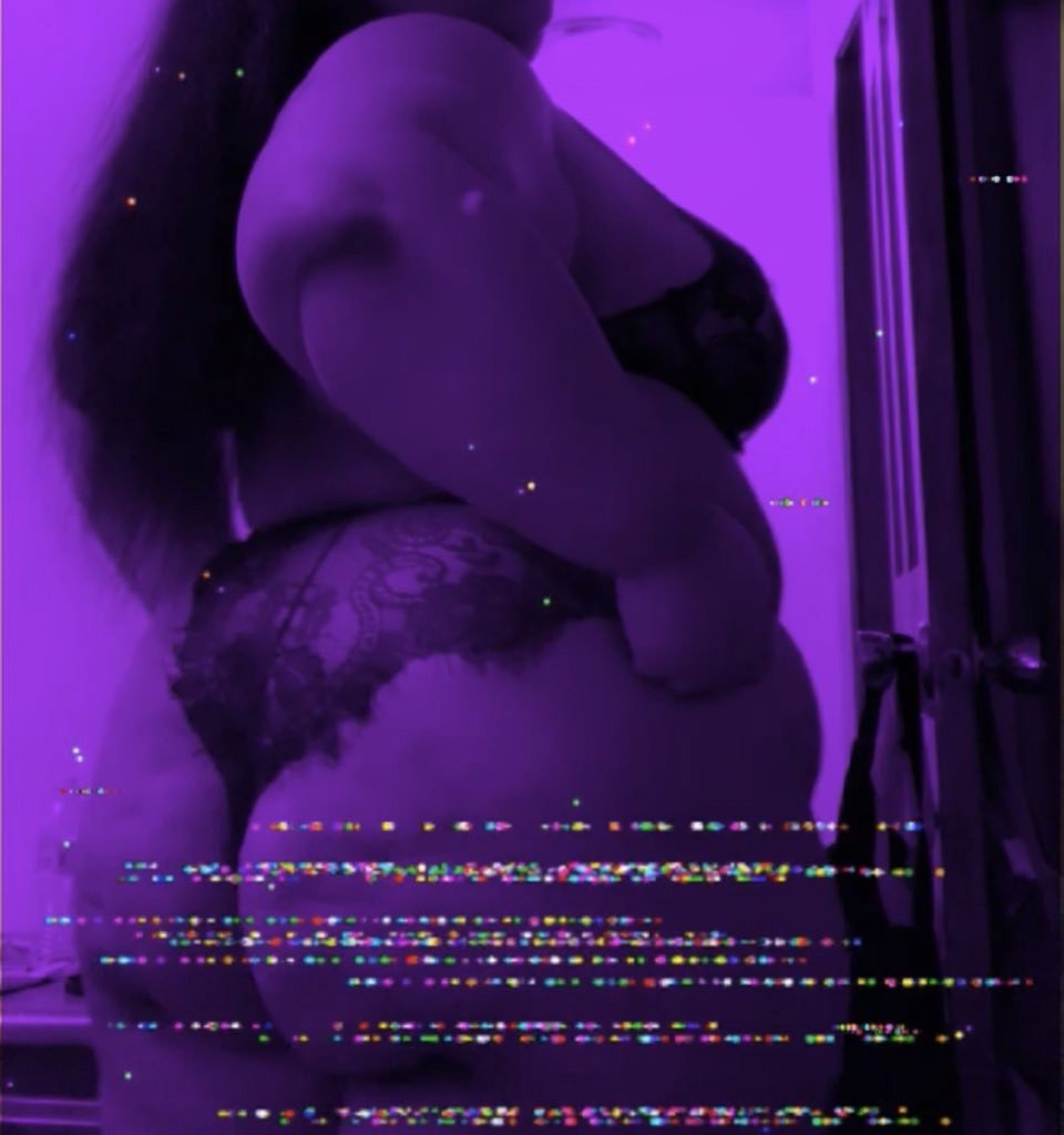 Photo by undefined with the username @undefined,  November 20, 2020 at 1:00 AM. The post is about the topic OnlyFans and the text says 'BBW ebony babe 💜 Today is 💦THIRSTY THURSDAY💦 cum see what I can give you on my onlyfans! ‼️‼️80+ videos and pics, 700+ likes and 29 happy fans, let’s get me to 50!‼️‼️ solo, masturbating, squirting, twerking, fetish, boudoir, lingerie, this fat and..'