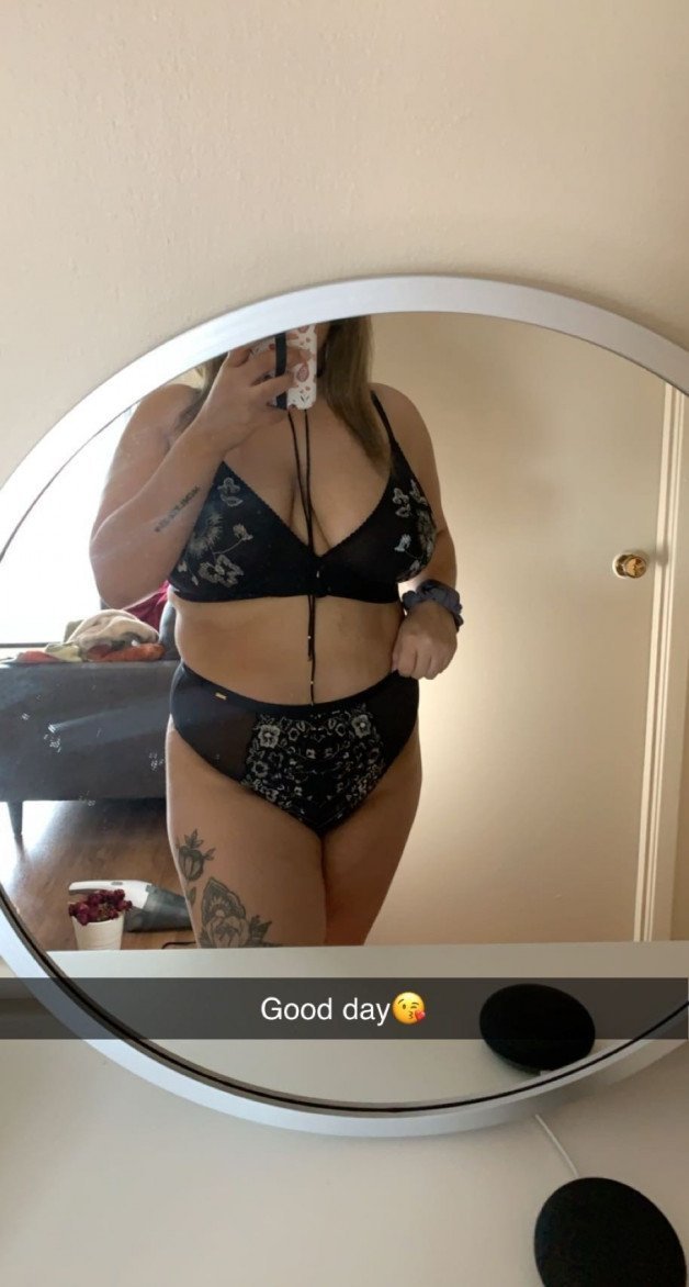 Photo by ProudRookie with the username @ProudRookie,  March 28, 2021 at 9:39 PM. The post is about the topic Bra/Panty/Lingerie/Bikini and the text says 'Feeling sexy😈😉 #curvy #plussize #lingerie #linkinmybio'