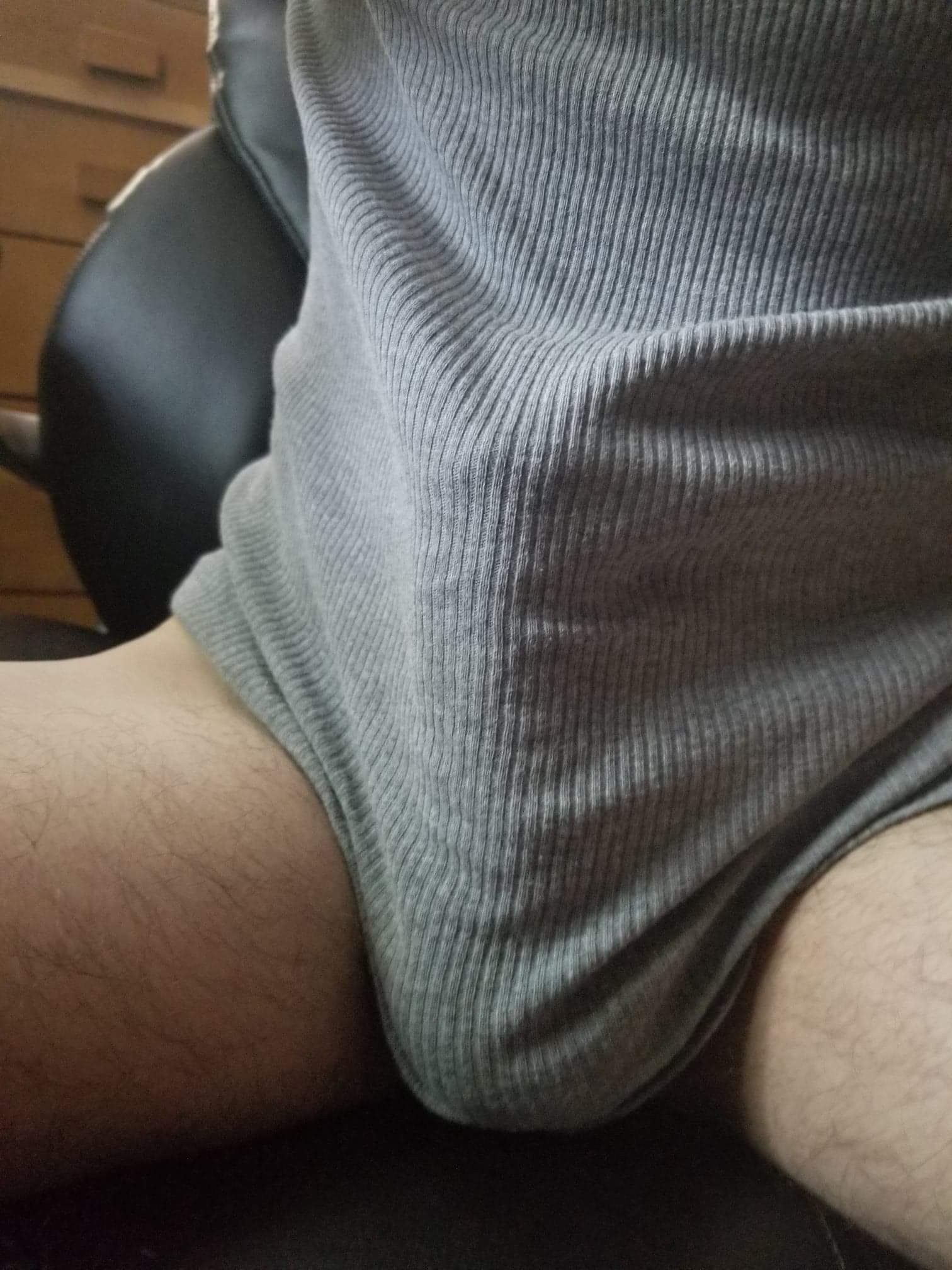 Photo by Ladyrage with the username @Ladyrage,  November 24, 2020 at 4:51 PM and the text says 'i absolutley love the bulge of your dick and imagination it gives me @personalfootprint'