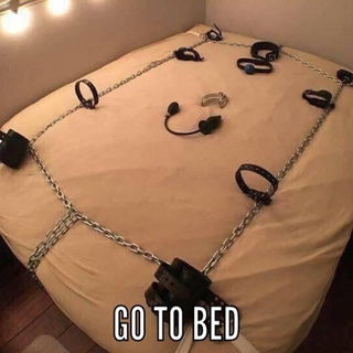 Shared Photo by Love-in-dd with the username @Love-in-dd,  December 28, 2020 at 10:06 PM. The post is about the topic Sir and his slut and the text says 'Because it's bed time for me... 😉'